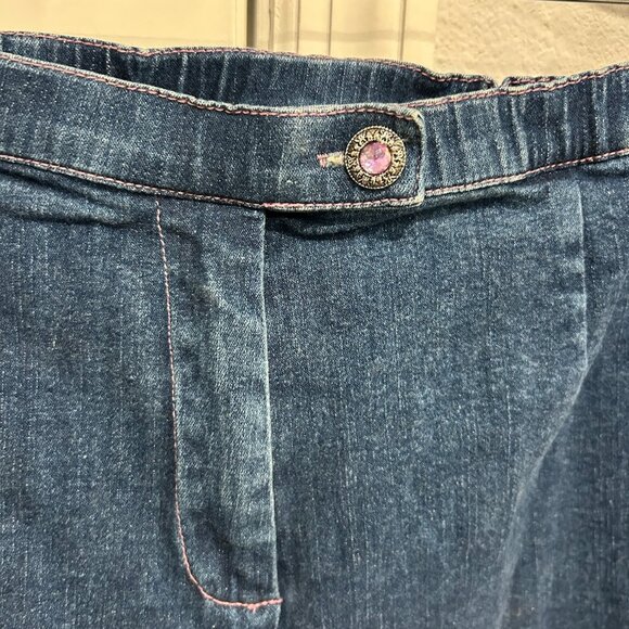 Vintage City Girl Nancy Bolen Denim High-Waist Pants Y2K Revival - Picture 3 of 7